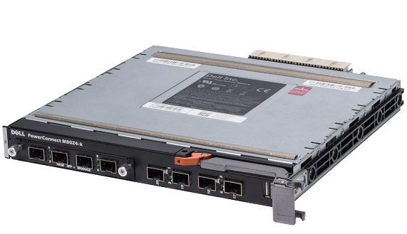 YX4X6 Dell PowerConnect M8024-k Switch + 10Gb SFP+ Uplink Module